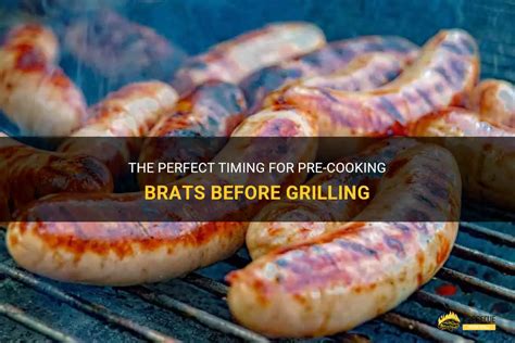 how long should you boil brats before grilling on gas grill